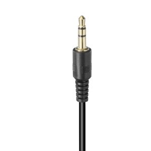 Hama “Shell II” Headphones, Over-Ear, Long Cable (2m), black