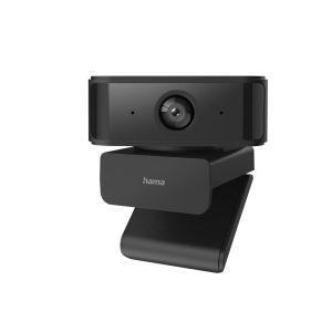 Cameră web HAMA C-650 Face Tracking, 1080p, Microfon, USB-C, Negru