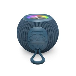 Hama "Ball Shape Speaker" Bluetooth® Loudspeaker, 5 Light Modes, 5W, blue