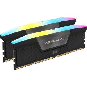 Памет Corsair Vengeance Black RGB 32GB(2x16GB) DDR5 6400MHz CL36 XMP&AMD EXPO