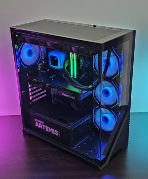 RX 9070XT 16GB/ Ryzen 7-7800X3D/ RAM 32GB/ SSD 1TB/ B850 Wi-Fi/ 1000W/ Водно Охлаждане/ Геймърски компютър - Aorora S1