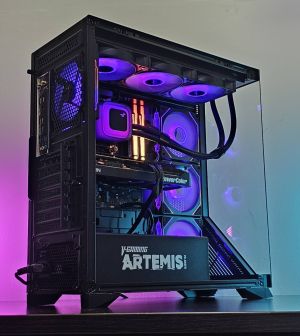 RX 9070XT 16GB/ Ryzen 7-7800X3D/ RAM 32GB/ SSD 1TB/ B850 Wi-Fi/ 1000W/ Водно Охлаждане/ Геймърски компютър - Aorora S1