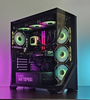 RX 9070XT 16GB/ Ryzen 7-7800X3D/ RAM 32GB/ SSD 1TB/ B850 Wi-Fi/ 1000W/ Водно Охлаждане/ Геймърски компютър - Aorora S1