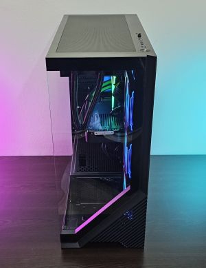 RX 9070XT 16GB/ Ryzen 7-7800X3D/ RAM 32GB/ SSD 1TB/ B850 Wi-Fi/ 1000W/ Водно Охлаждане/ Геймърски компютър - Aorora S1