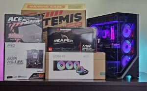 RX 9070XT 16GB/ Ryzen 7-7800X3D/ RAM 32GB/ SSD 1TB/ B850 Wi-Fi/ 1000W/ Водно Охлаждане/ Геймърски компютър - Aorora S1
