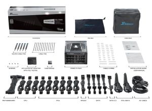 Seasonic захранване PSU ATX3.1 1600W Titanium PCIe Gen 5.1 - PRIME TX-1600 - SSR-1600TR2-ATX3.1