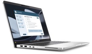Лаптоп Dell Pro 14 Plus PB14255, AMD Ryzen 5 220 (22 MB cache, 6 cores, up to 4.9 GHz), 14" FHD+(1920x1200) IPS, 300nits AG, 16 GB: LPDDR5, 7500 MT/s, dc (onboard), 512 GB SSD, AMD Radeon 740M graphics, FHD HDR IR Cam and Mic, Wi-Fi 7, FPR, Backlit Kb, Wi