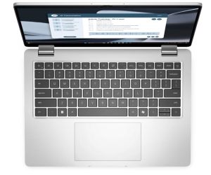 Лаптоп Dell Pro 14 Plus PB14255, AMD Ryzen 5 220 (22 MB cache, 6 cores, up to 4.9 GHz), 14" FHD+(1920x1200) IPS, 300nits AG, 16 GB: LPDDR5, 7500 MT/s, dc (onboard), 512 GB SSD, AMD Radeon 740M graphics, FHD HDR IR Cam and Mic, Wi-Fi 7, FPR, Backlit Kb, Wi