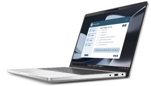 Лаптоп Dell Pro 14 Plus PB14255, AMD Ryzen 5 PRO 230 (22 MB cache, 6cores, up to 4.9 GHz, 16 TOPS NPU), 14" FHD+(1920x1200) IPS, 300nits AG, 16 GB: LPDDR5, 7500 MT/s, dc (onboard), 512 GB SSD, AMD Radeon 760M graphics, FHD HDR IR Cam and Mic, Wi-Fi 7, FPR