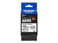Consumabile Bandă Brother TZe-S241 negru pe alb, adeziv puternic, 18 mm, 8 m - Eco