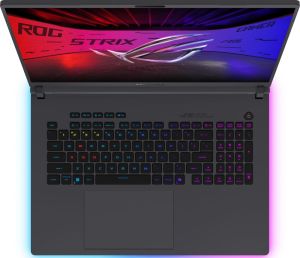 Лаптоп Asus Strix G18 G815LP-S9039,Intel Ultra 9 275HX 2.7 GHz (36MB Cache, up to 5.4 GHz, 24 cores),18"(2560x1600),16:10 Bend+500nits,240Hz,DDR5 32GB (16GB DDR5-5600 SO-DIMM*2), 1TB, RTX 5070 8GB GDDR6,Wi-Fi 7 ,Backlit Chiclet Keyboard 1-Zone RGB, Eclips