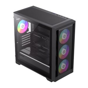 Gamemax кутия Case mATX - DEFENDER MB - Addressable RGB