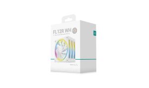DeepCool Fan Pack 3-in-1 3x120mm - FL12R White, Reverse, Addressable RGB