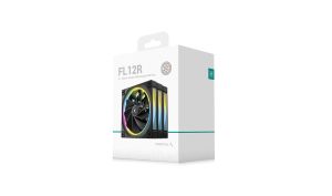 DeepCool Fan Pack 3-in-1 3x120mm - FL12R Black, Reverse, Addressable RGB
