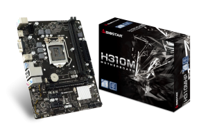 Placa de baza BIOSTAR H310MHP, Intel H310, sock. 1151, Ver 7.X