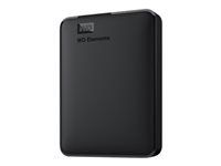 HDD extern WD Elements portabil (2,5”, 4TB, USB 3.0)