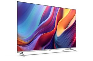 Televizor Sharp 50GP6265E, TV Google QLED de 50 inchi, 4K Ultra HD 3840x2160 fără cadru, AQUOS, DVB-T/T2/C/S/S2, Active Motion 1000, HDR10, Dolby Atmos, Dolby Vision, Asistent Google, Chromecast încorporat, HDMI 2.1 cu eARC, mufă/ieșire pentru căști de 3,