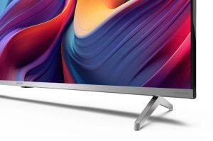 Televizor Sharp 50GP6265E, TV Google QLED de 50 inchi, 4K Ultra HD 3840x2160 fără cadru, AQUOS, DVB-T/T2/C/S/S2, Active Motion 1000, HDR10, Dolby Atmos, Dolby Vision, Asistent Google, Chromecast încorporat, HDMI 2.1 cu eARC, mufă/ieșire pentru căști de 3,