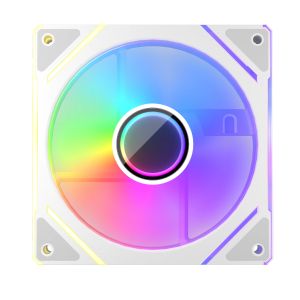 1stPlayer вентилатор Fan 120mm FC7R-WH - Infinity Mirror ARGB, REVERSE - White