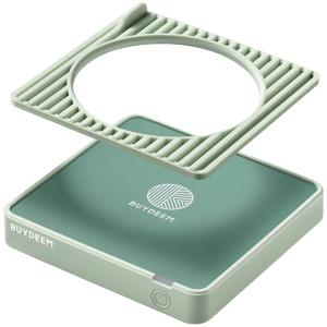 BUYDEEM Mug/coffee warmer, model OA2001, color Cozy Greenish