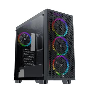 Xigmatek Case EATX - Gaming G Pro - Mesh, 4 ARGB fans