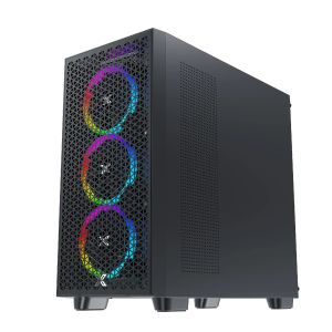 Xigmatek Case EATX - Gaming G Pro - Mesh, 4 ARGB fans