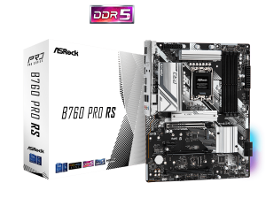 Placa de baza ASRock B760 Pro RS, LGA1700, DDR5, ATX