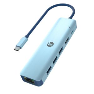 VCom Docking Station Type-C 6-in-1 - CUE55 - PD3.0 100W, LAN 1000Mbps, HDMI, USB3.0 x 3