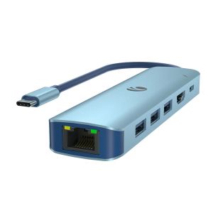VCom Docking Station Type-C 6-in-1 - CUE55 - PD3.0 100W, LAN 1000Mbps, HDMI, USB3.0 x 3