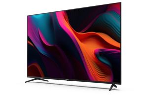 Televizor Sharp 55GL4260E, Google TV LED de 55 inchi, 4K Ultra HD 3840x2160 fără cadru, AQUOS, 1.000.000:1, DVB-T/T2/C/S/S2, Active Motion 1000, HDR10, Dolby Atmos, Asistent Google, Dolby Vision, Chromecast, Google Assistant Încorporat, HDMI 2.1 cu eARC, 