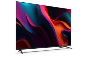 Televizor Sharp 55GL4260E, Google TV LED de 55 inchi, 4K Ultra HD 3840x2160 fără cadru, AQUOS, 1.000.000:1, DVB-T/T2/C/S/S2, Active Motion 1000, HDR10, Dolby Atmos, Asistent Google, Dolby Vision, Chromecast, Google Assistant Încorporat, HDMI 2.1 cu eARC, 