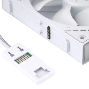 Thermalright Fan Pack 3-in-1 3x120mm - TL-M12QW x 3 - White, Infinity Mirror, Daisy-Chain, A-RGB