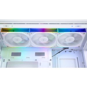Thermalright Fan Pack 3-in-1 3x120mm - TL-M12QW x 3 - White, Infinity Mirror, Daisy-Chain, A-RGB