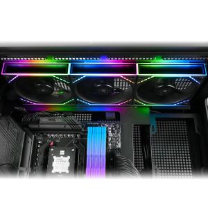 Thermalright Fan Pack 3-in-1 3x120mm - TL-M12Q x 3 - Infinity Mirror, Daisy-Chain, A-RGB