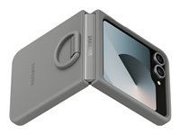 Husa Husa din silicon gri Samsung - Pentru Samsung Galaxy Z Flip 6