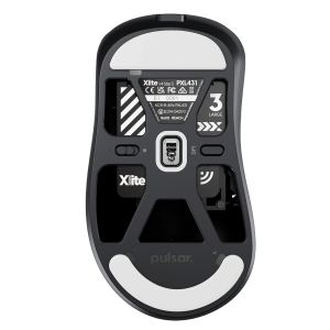 Pulsar Wireless Gaming Mouse Xlite v4 Size1 Black - 1K (8K compatible)