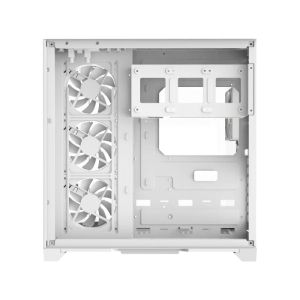 Gamemax Case ATX - HYPE-A White - 4 x 120 mm Addressable RGB fans