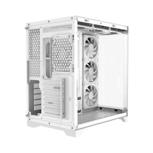 Gamemax Case ATX - HYPE-A White - 4 x 120 mm Addressable RGB fans