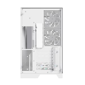 Gamemax Case ATX - Infinity Pro White - 5 x 120 mm Addressable RGB fans