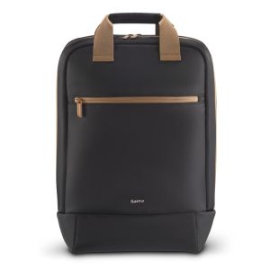 HAMA Раница за лаптоп "Ultra Lightweight", до 41 см (16,2"), черно с кафяво