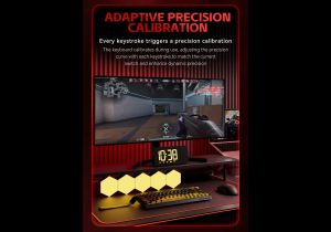 Madlions Professional Gaming Mechanical Keyboard MAD 60 PRO - Black, 8K, Gateron Jade Customized [Linear]