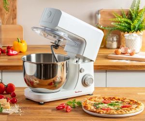 Mixer Moulinex QA150110, Masterchef Essential Kitchen Machine, 4.8 Liter, 800 watt