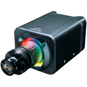 9 Nm max torque output Custom-designed 5-pole DD servo motor Powerful next-generation data support open ecosystem Patented Slip Ring Technology ensuring long-lasting and reliable performance Active cooling system UP+ Upgrade with a SIMAGIC dash m
