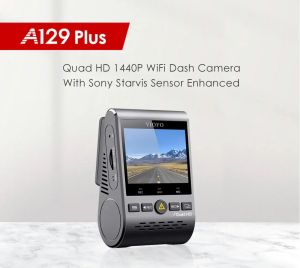 VIOFO Видеорегистратор Dash Cam A129 Plus - GPS, Sony STARVIS, 60 FPS