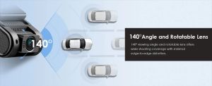 VIOFO Видеорегистратор Dash Cam A119 V3-G - GPS Module, Quad HD+, HDR, Sony STARVIS