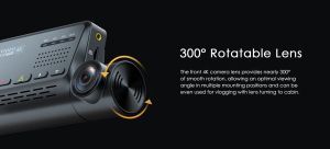 VIOFO Dash Cam A139 PRO 2 Channel - 4K UHD, Sony STARVIS 2, GPS