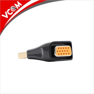 VCom адаптер Adapter DisplayPort DP M / VGA F Gold plated - CA333