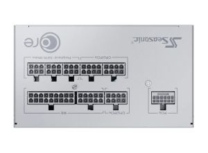Seasonic PSU ATX 3.1 850W Gold, Full Modular, PCIe 5.1 - CORE GX-850 V2 White - SRP-CGX851-A5A32SF-WH