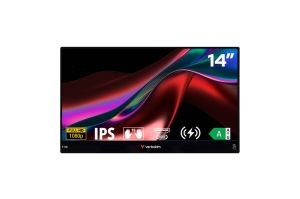 Монитор Verbatim Portable 14" FHD Touch Monitor LIGHT with Wireless Power Supply incl. Power Bank 5000mAh