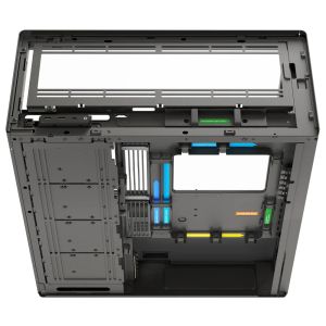 HAVN Case E-ATX - HS 420 VGPU Edition Black - PCIe Gen 5 riser included